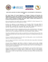 Joint Declaration on Media Independence and Diversity in the Digital Age