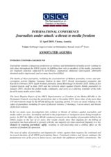Annotated Agenda
