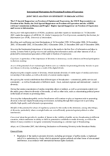 International Mechanisms for Promoting Freedom of Expression