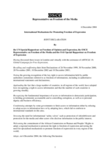 International Mechanisms for Promoting Freedom of Expression