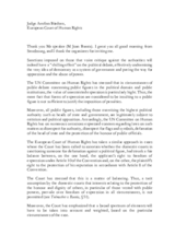 Presentation by Judge Arnfinn Bårdsen,  European Court of Human Rights