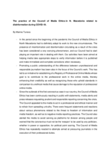 Speech by Marina Tuneva Speech by Marina Tuneva