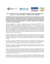 Declaración Conjunta Sobre Líderes Políticos, Personas Que Ejercen la Función Pública, y Libertad De Expresión