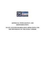 Artificial intelligence and disinformation - state-aligned information operations and the distortion of the public sphere