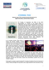 ETERNAL YOU Outcome report: Film screening and panel discussion on AI, digital immortality, and information integrity