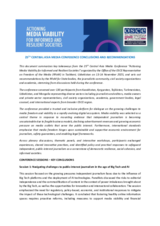 25th CAMC — Conclusions and Recommendations