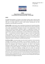 Annex to the RFoM's Permanent Council Report