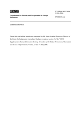 Presentation by Ioana Avadani, Executive Director of the Centre for Independent Journalism