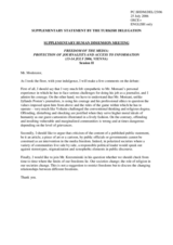 Supplementary Statement by the Turkish Delegation