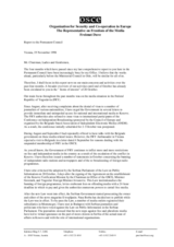 Report to the Permanent Council