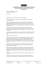 Statement at the Permanent Council