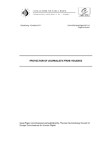 Issue Paper on Protection of Journalists from Violence