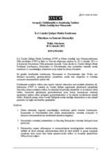 Tblisi Declaration