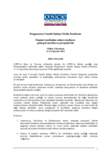 Declaration - From traditional to online media: best practices and perspectives