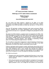 Conference Declaration