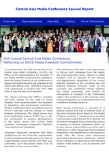 Report from 15th Central Asia Media Conference