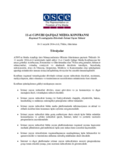 11-Ci Cənubi Qafqaz Media Konfransi Rəqəmsal Texnologiyalar Dövründə İctimai Yayım Xidməti