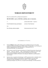 Ruling by the Supreme Court of Norway (HR-2015-2308-A)