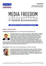 Biographies of speakers